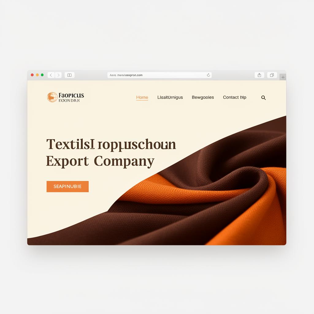 Tekstil İhracatçısı — Kurumsal