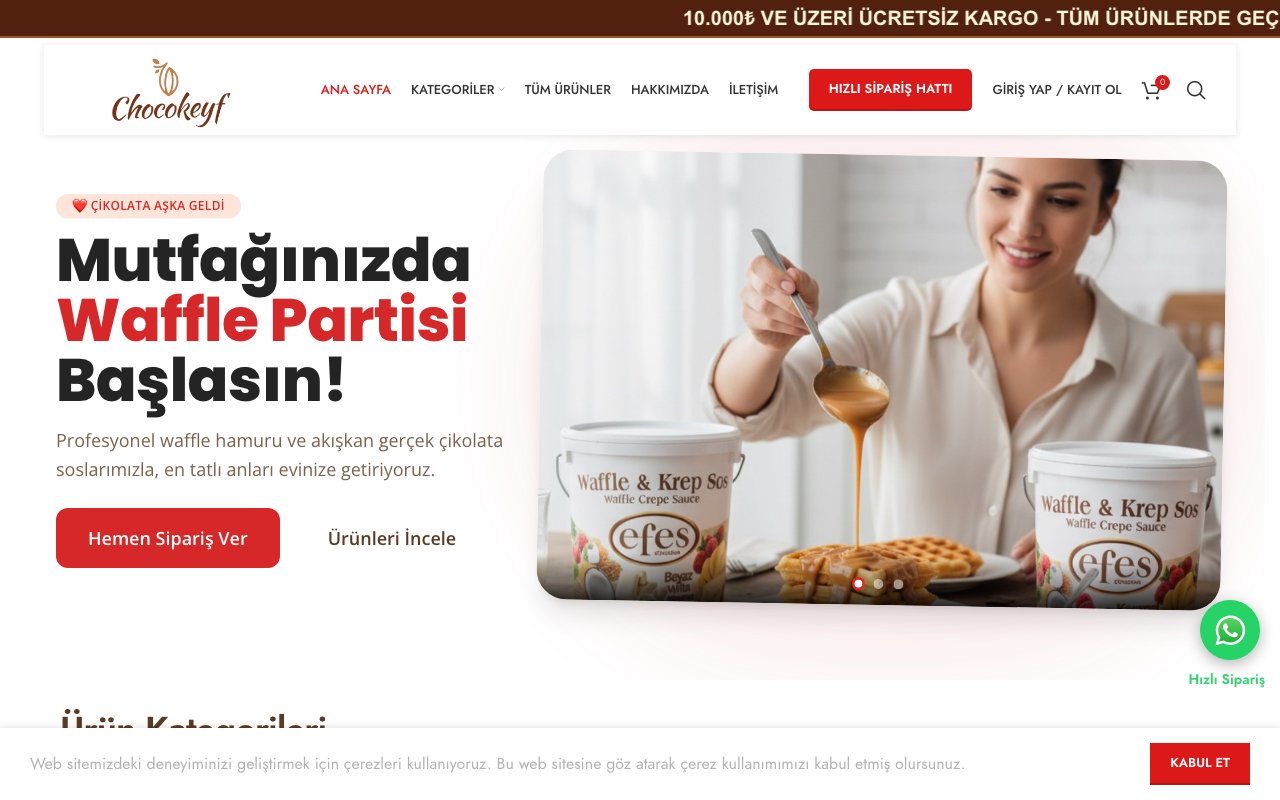 Toptan Waffle Sosu — Gıda Toptancı